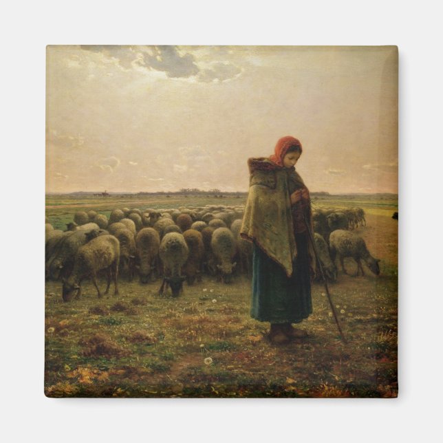 Imã Shepherdess com seu bando, 1863 (Frente)