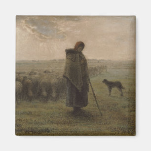 Imã Shepherdess e seu rebanho 1862-63