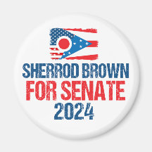 Sherrod Brown para Senado 2024 Eleição no Ohio Fla