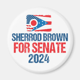 Imã Sherrod Brown para Senado 2024 Eleição no Ohio Fla