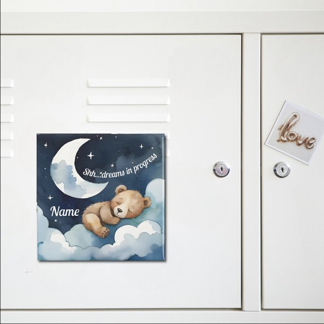 Imã Shh. Sonhos em Curso Dormindo (Criador carregado)