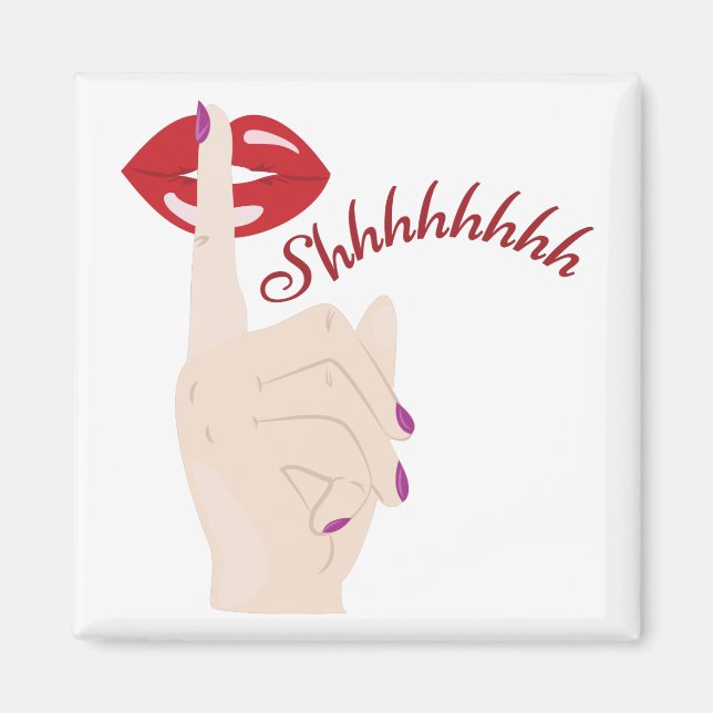 Imã Shhh (Frente)
