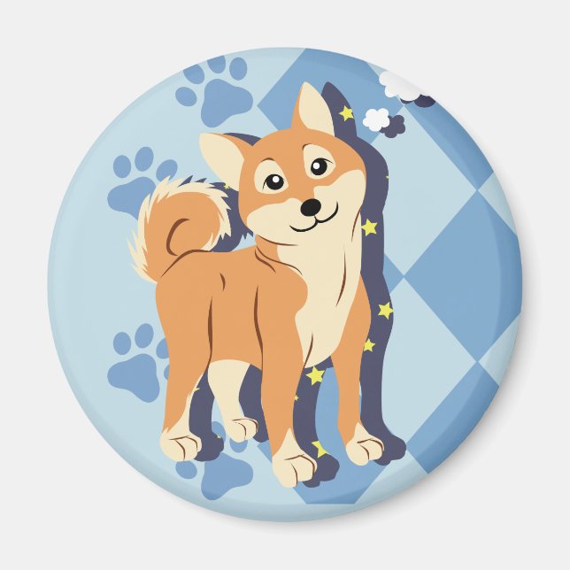 Imã Shiba Inu (Frente)