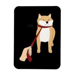 Ímã Shiba inu design engraçada para cães não