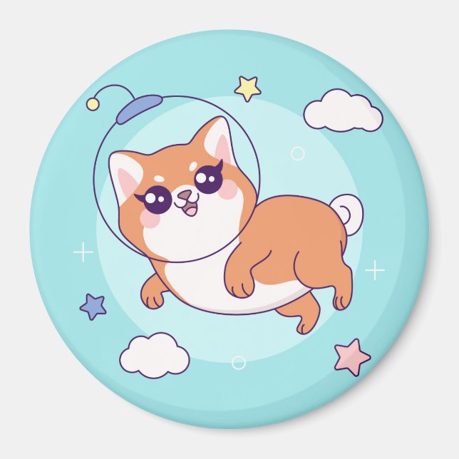 Imã Shiba Inu Magnet (Frente)