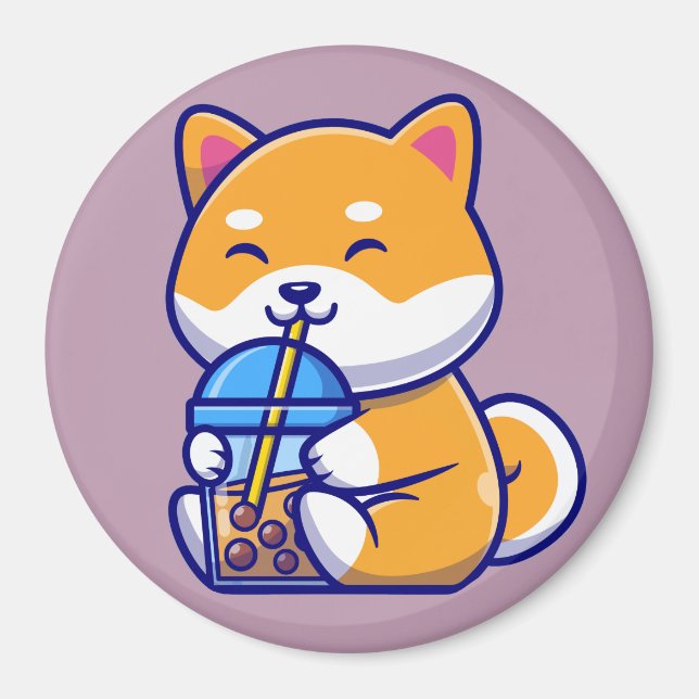 Imã Shiba Inu Magnet (Frente)