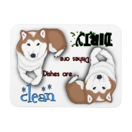 Ímã Shiba Inu Retângulo Dishwasher Magnet