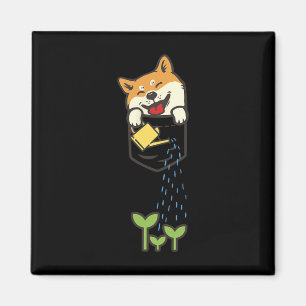 Imã Shiba Inu Shirt Dog Lover Gardla
