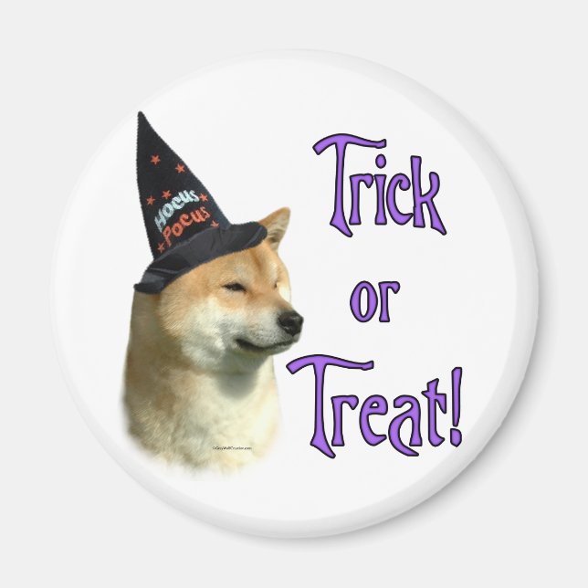 Imã Shiba Inu Trick (Frente)