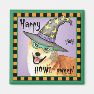 Imã Shiba Inu Witch