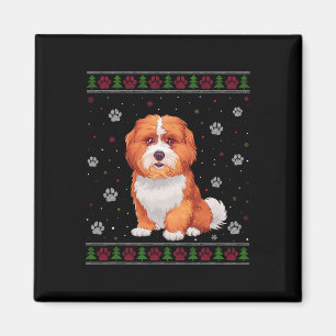 Imã Shichh Natal Sweater Xmas Pet Animal Dog Love
