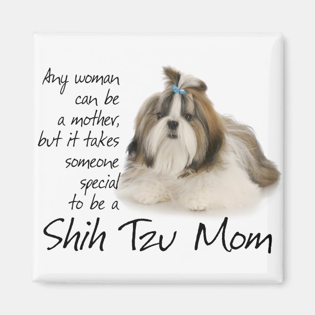Imã Shih Tzu Mãe Magnet (Frente)