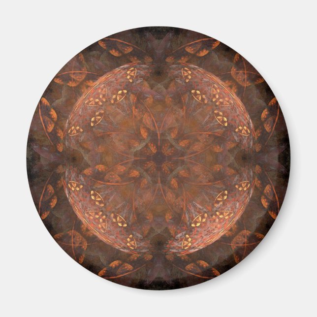 Imã Shimmer de cobre ouro (Frente)