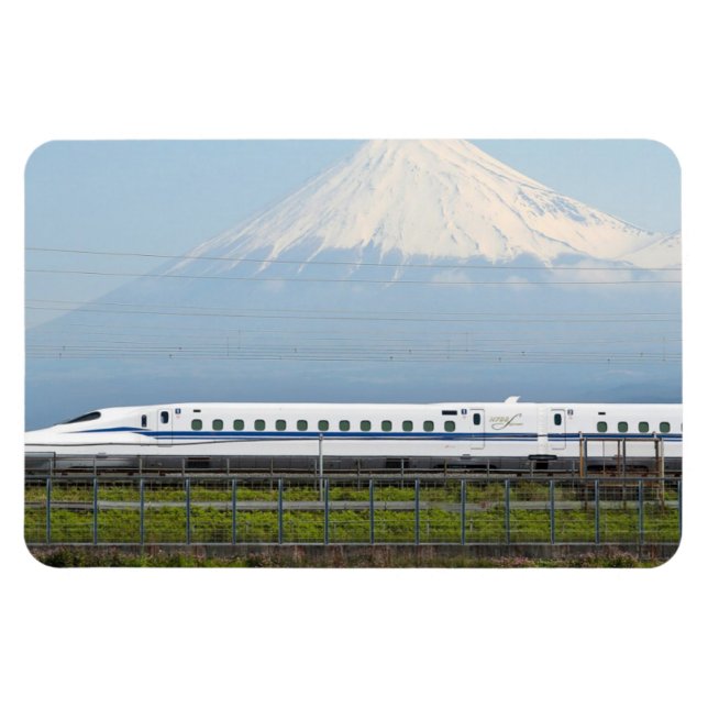 Ímã Shinkansen - Magnet flexível (Horizontal)