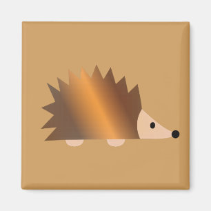 Imã Shiny Brown Hedgehog