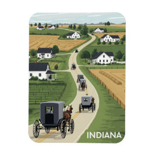 Ímã Shipshewana Condado Amish de Indiana