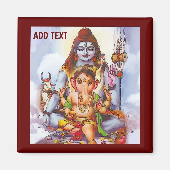 Imã Shiva, Noite Hindu (Frente)