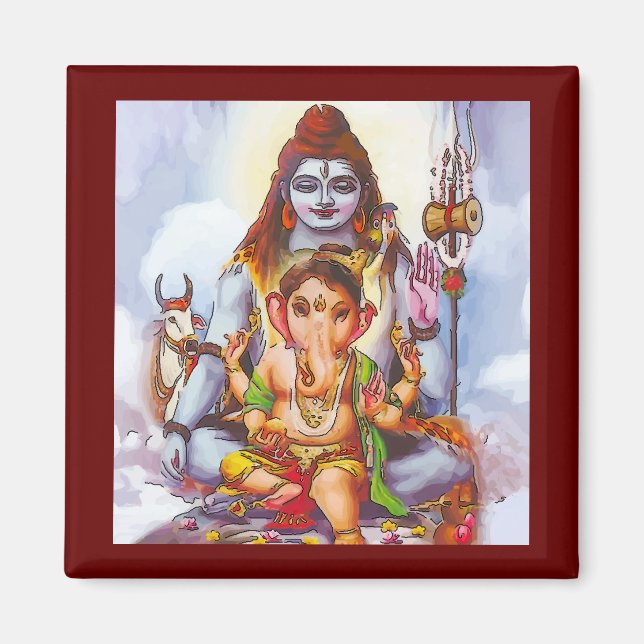 Imã Shiva, Noite Hindu (Frente)