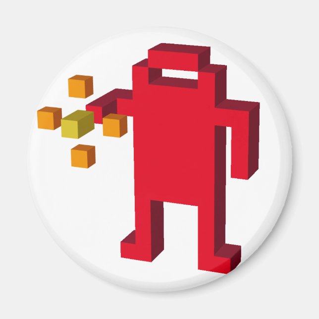 Imã shooting robô (Frente)