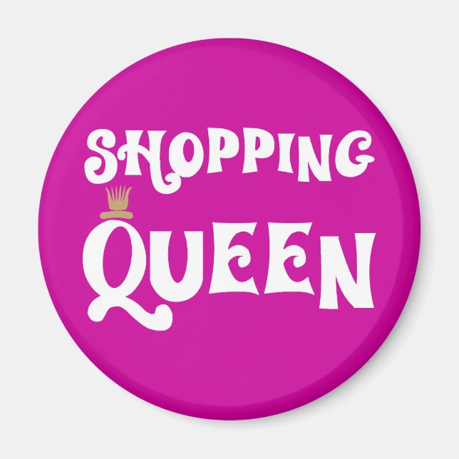 Imã shopping queen (Frente)