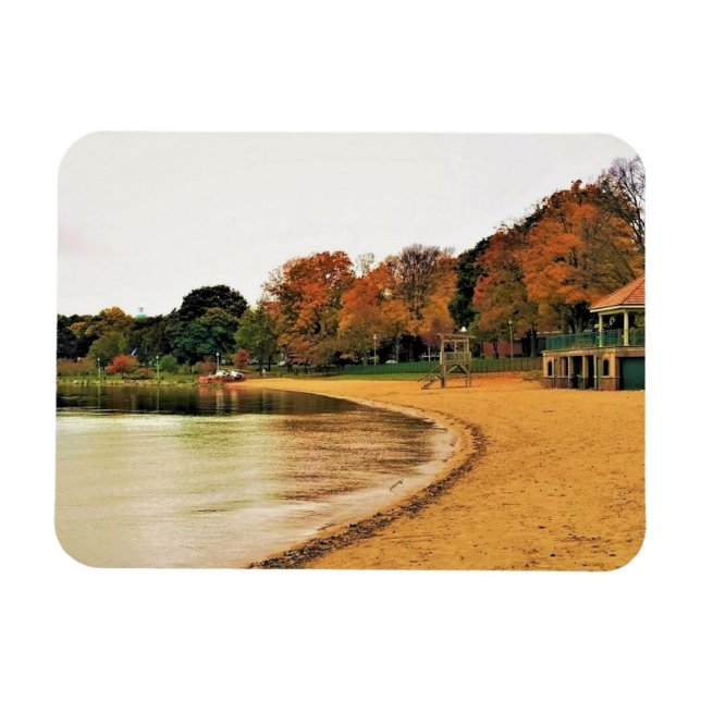 Ímã Shorefront do Lago Genebra, Wisconsin (Horizontal)