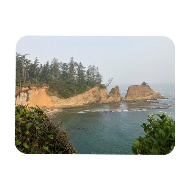 Ímã Shores Acres State Park, Costa do Oregon (Horizontal)