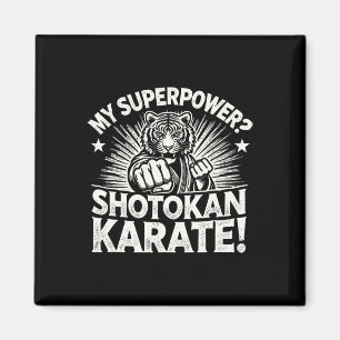 Imã Shotokan Karate Fighter Martial Arts Tiger Funny K