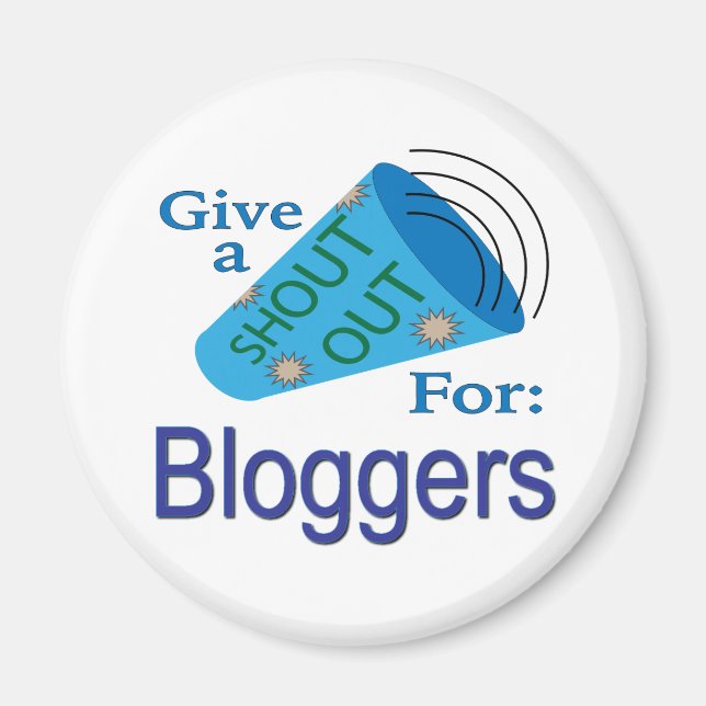 Imã Shout for Bloggers (Frente)