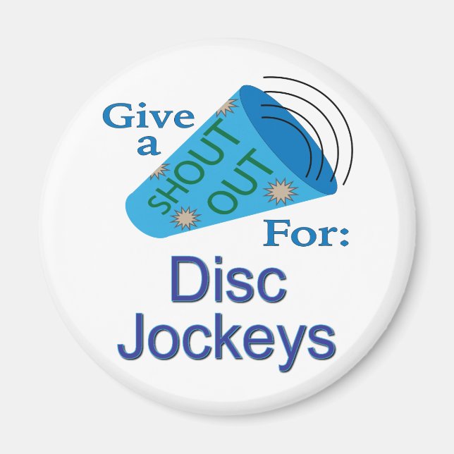 Imã Shout for Disk Jockeys (Frente)