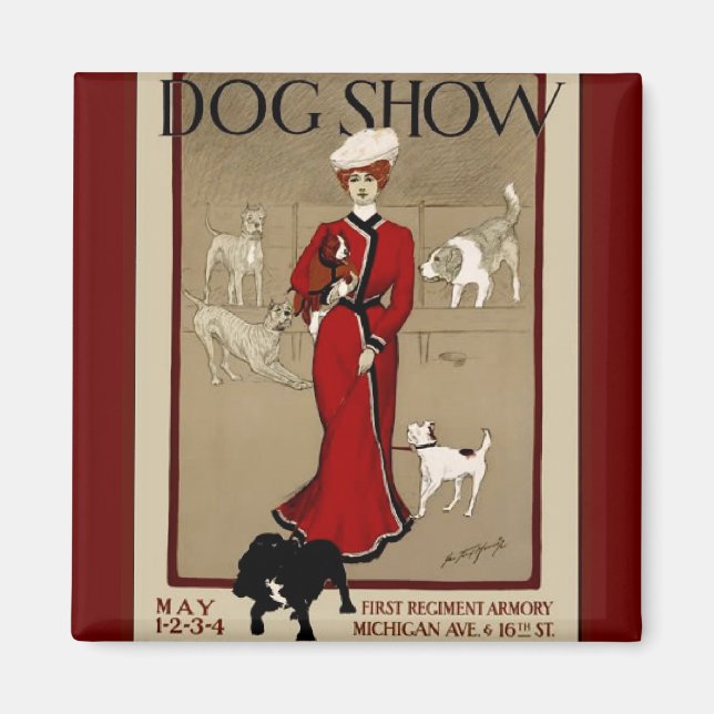 Imã Show de Cães (Frente)