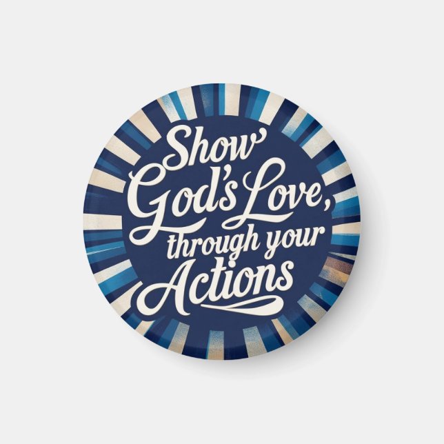 Imã Show the world (Frente)