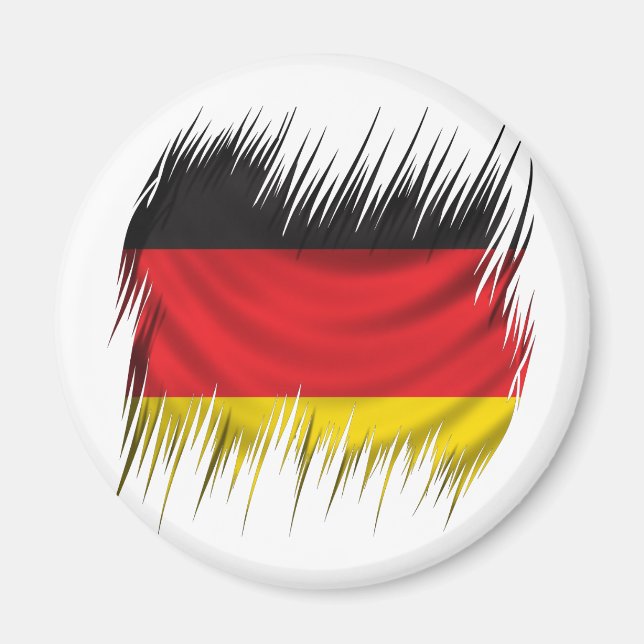 Imã Shredders German Flag (Frente)