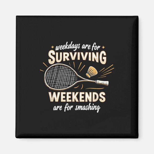 Imã Shuttle Racquet - Time Player Court Racket Badmint (Frente)