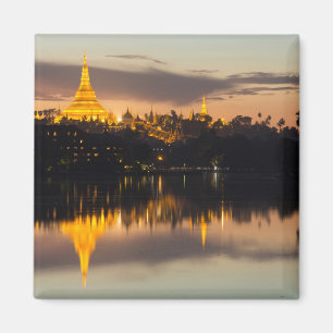 Imã Shwedagon Pagoda, Mianmar, Rangum