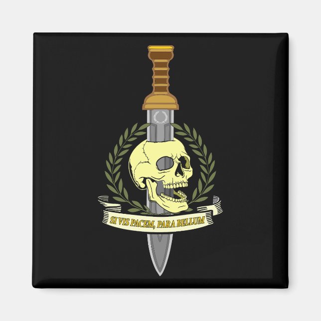Imã Si Vis Pacem, Para Bellum.. Skull (Frente)