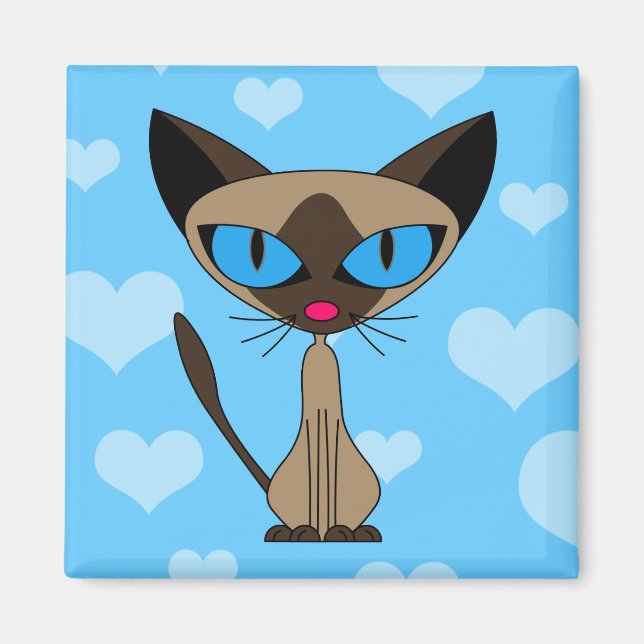 Imã Siamês Se Você Quiser - Magnet (Frente)