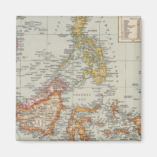 Imã Sião, Arquipélago Malaio (Frente)