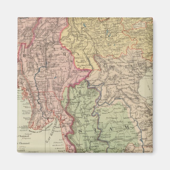 Imã Sião, Birmânia e Anam (Frente)