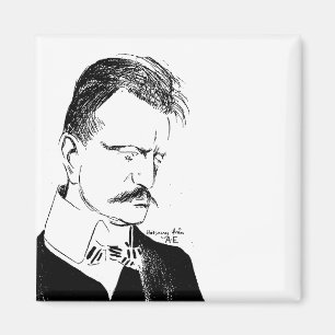 Imã Sibelius: desenho de Albert Engström (1904)