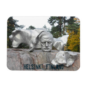 Ímã Sibelius monument, Helsinki, Finland