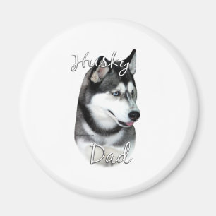 Imã Siberian Husky (blk) Pai 2