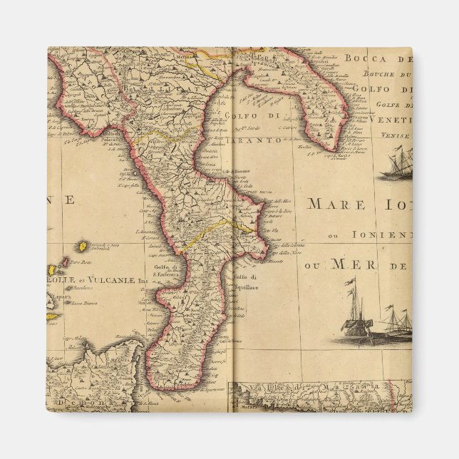 Imã Sicília Itália (Frente)