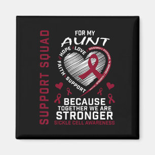Imã Sickle Cell Awarness Shirt Tunt Support Squad Gro