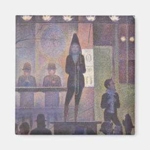 Imã Sideshow do Circo por Georges Seurat, Arte Antiga