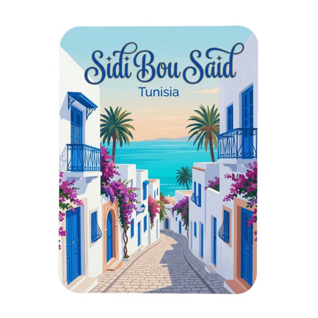 Ímã Sidi Bou Said Tunísia (Vertical)