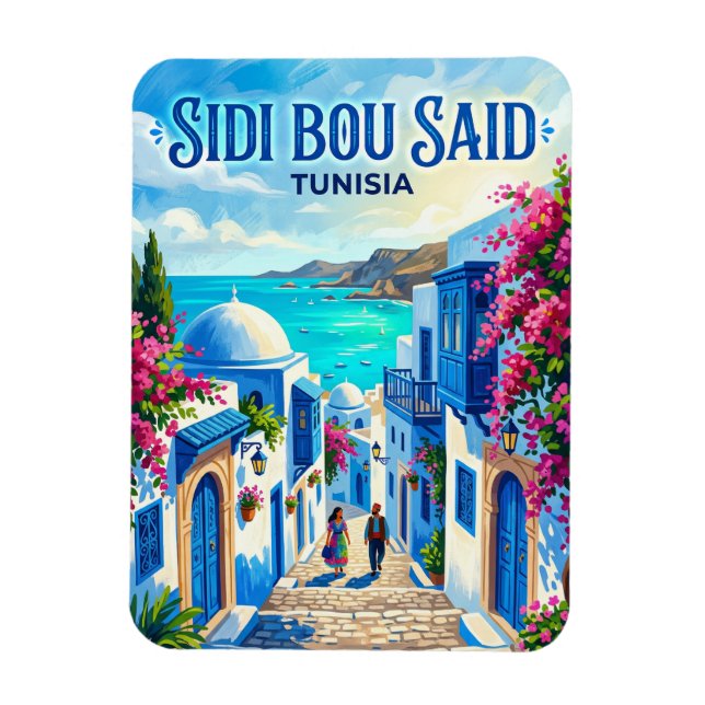 Ímã Sidi Bou Said Tunísia (Vertical)