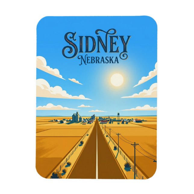 Ímã Sidney EUA (Vertical)