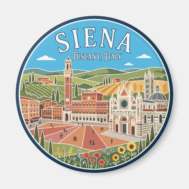 Imã Siena Itália (Frente)
