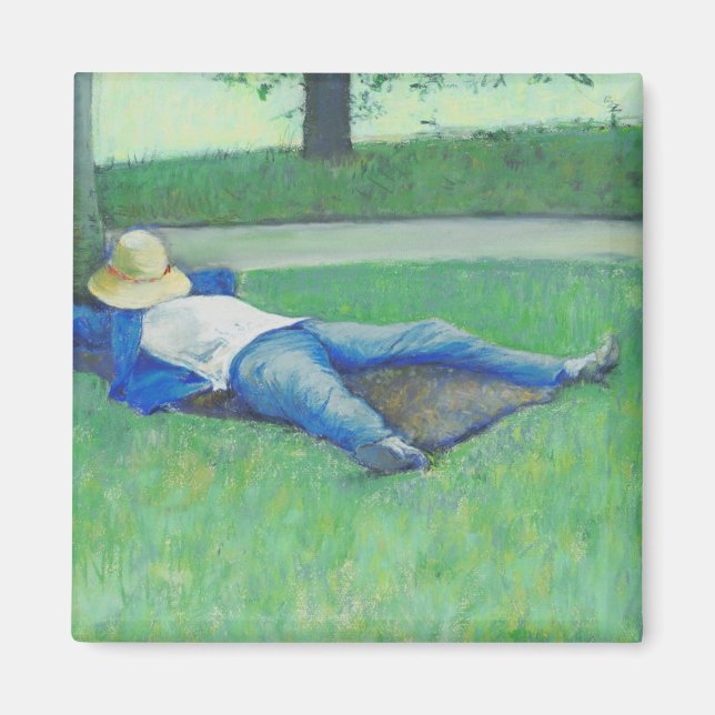 Imã Siesta (por Gustave Caillebotte) (Frente)