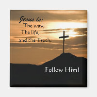 Siga Jesus Magnet